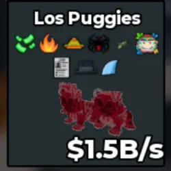 Bloodrot Los Puggies (f01890) (Секретный персонаж) — Roblox, лот №221016