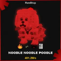 Bloodrot Noodle Noodle Poodle 481.2M s (Секретный персонаж) — Roblox, лот №221029