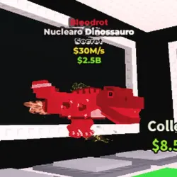 Bloodrot Nuclearo Dinossauro 30 M s (Секретный персонаж) — Roblox, лот №221031