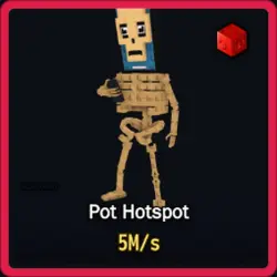 Bloodrot Pot Hotspot 5M s (Секретный персонаж) — Roblox, лот №221046
