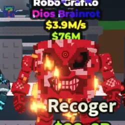 BLOODROT robo grafito $3.9M s 2 TRAITS (Brainrot God персон… — Roblox, лот №221049