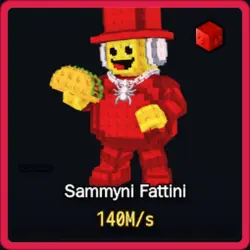 Bloodrot Sammyni Fattini 140M s (Секретный персонаж) — Roblox, лот №221050