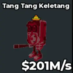 Bloodrot Tang Tang Keletang 201 M s (Секретный персонаж) — Roblox, лот №221057