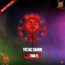 Bloodrot Tictac Sahur 75M s (Секретный персонаж) — Roblox, лот №221063
