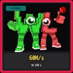 Bloodrot W or L 60M s (Секретный персонаж) — Roblox, лот №221075