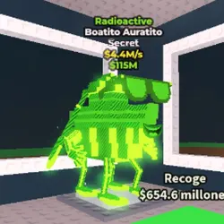 Boatito Auratito Radioactive 4.4M s - Secret Radioactive (С… — Roblox, лот №221085