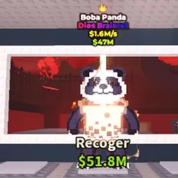 Boba Panda 1.6M s - God (Brainrot God персонаж) — Roblox, лот №221094