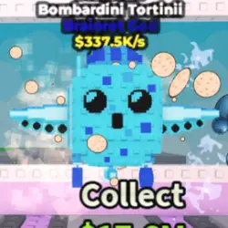 Bombardini Tortinii - Diamond (Brainrot God персонаж) — Roblox, лот №221113