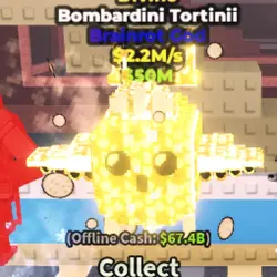 Bombardini Tortinii - Divine - $2.2M s (Brainrot God персон… — Roblox, лот №221114