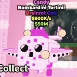 Bombardini Tortinii CANDY (Brainrot God персонаж) — Roblox, лот №221120