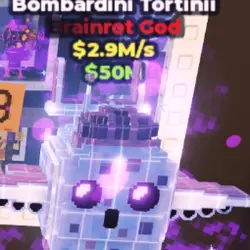 Bombardini Tortinii Crystal (Brainrot God персонаж) — Roblox, лот №221121