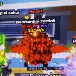 Bombardini tortinii cursed (Brainrot God персонаж) — Roblox, лот №221123