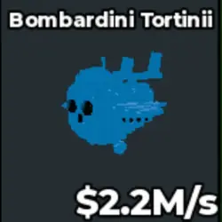 Bombardini Tortinii RANBOW (Brainrot God персонаж) — Roblox, лот №221137