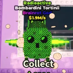 Bombardini Tortinii x 2 Cursed + Radioactive (Brainrot God … — Roblox, лот №221138
