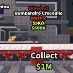 Bombardiro Crocodilo BLOODROT (Мифический персонаж) — Roblox, лот №221157