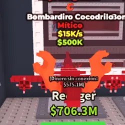 Bombardiro Crocodilo BLOODROT for index. Very (Мифический п… — Roblox, лот №221159