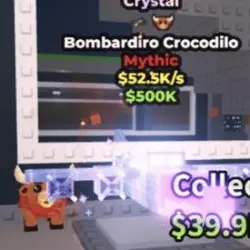 Bombardiro Crocodilo CRYSTAL with 2 mutations (Мифический п… — Roblox, лот №221125