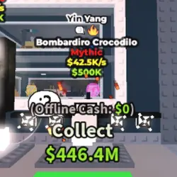 Bombardiro Crocodilo YIN YANG (Мифический персонаж) — Roblox, лот №221152