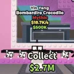 Bombardiro Crocodilo YING YANG (Мифический персонаж) — Roblox, лот №221153