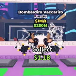 BOMBARDIRO VACCARINO (Секретный персонаж) — Roblox, лот №221156