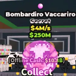 Bombardiro Vaccariro (Секретный персонаж) — Roblox, лот №221158