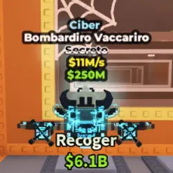 bombardiro vaccariro 11m s CYBER (Секретный персонаж) — Roblox, лот №221166