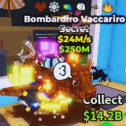 Bombardiro Vaccariro 24 M s [ Base ] 6 Trait Exclusive Trai… — Roblox, лот №221169