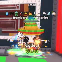 Bombardiro Vaccariro 40M s (Секретный персонаж) — Roblox, лот №221171