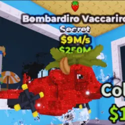 Bombardiro Vaccariro 9 M s [ Base ] Strawberry Trait (Секре… — Roblox, лот №221176