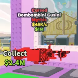 Bombombini Gusini Cursed Very RARE (Мифический персонаж) — Roblox, лот №221205