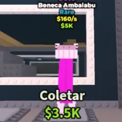 Boneca Ambalabu [Candy] 160 s (Редкий персонаж) — Roblox, лот №221224