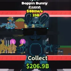 Boppin Bunny CYBER (Секретный персонаж) — Roblox, лот №221240