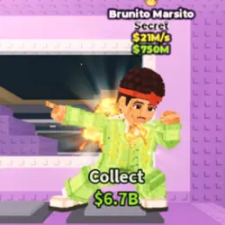 Brunito Marsito 21 M s (FIRE TRAIT) (Секретный персонаж) — Roblox, лот №221202