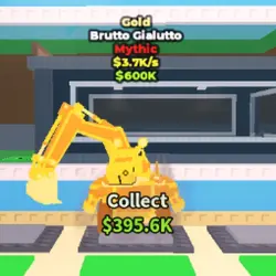 Brutto Gialutto 3.7 K s Gold ! Secret PE (Мифический персон… — Roblox, лот №221294