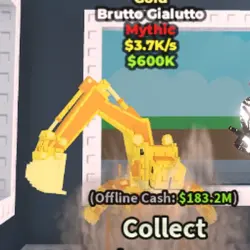 Brutto Gialutto 3.7K s Mythic (Секретный персонаж) — Roblox, лот №221295