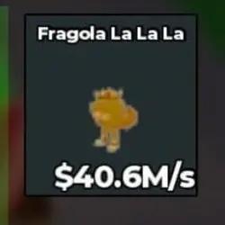 BS10082 Fragola la gold 40M s (Секретный персонаж) — Roblox, лот №221306