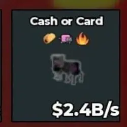 BS10090 Cash or Card Phantom 2.4B s (Секретный персонаж) — Roblox, лот №221308