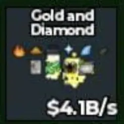 BS10130 Divine Gold and Diamond 4.1B s [ CLEAN TRAIT ] (Сек… — Roblox, лот №221310