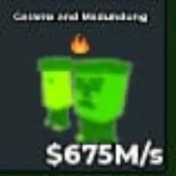 BS10388 Garama Radioactive 675M s (Секретный персонаж) — Roblox, лот №221329