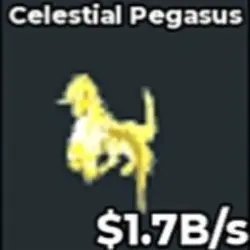 BS10428 Celestial Pegasus Divine 1.7B s (Секретный персонаж) — Roblox, лот №221332