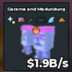BS10434 Garama and Madundung Crystal 1.9B s (Секретный перс… — Roblox, лот №221334