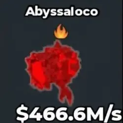 BS10471 Abyssaloco With Very Low Exist Cursed 466.6M s (Сек… — Roblox, лот №221340