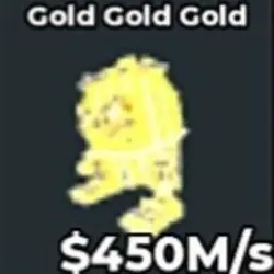 BS10583 Gold Gold Gold Divine 450M s (Секретный персонаж) — Roblox, лот №221347