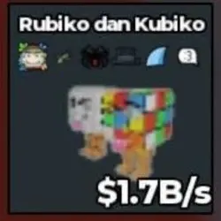 BS10740 Rubiko and Kubiko CHEAPST PRICE 1.7B s (Секретный п… — Roblox, лот №221355