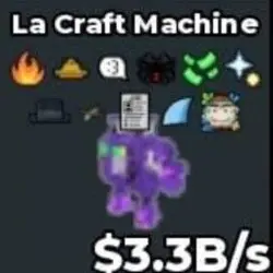 BS10767 La Craft Machine 3.3B s (Секретный персонаж) — Roblox, лот №221367