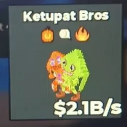 BS10914 Ketupat Bros Pumpkin Trait 2.1B s (Секретный персон… — Roblox, лот №221394