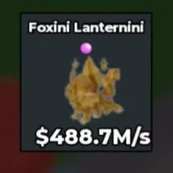 BS10956 Foxini Lanternini Gold 488M s (Секретный персонаж) — Roblox, лот №221396