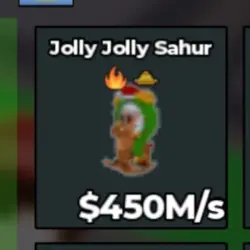BS10984 Jolly Jolly Sahur 450M s (Секретный персонаж) — Roblox, лот №221401