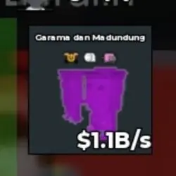 BS10996 Garama and Madundung Rainbow 1.1B s (Секретный перс… — Roblox, лот №221403
