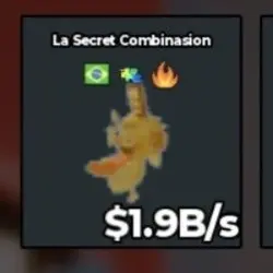 BS11074 La Secret Combinasion Gold 1.9B s (Секретный персон… — Roblox, лот №221413